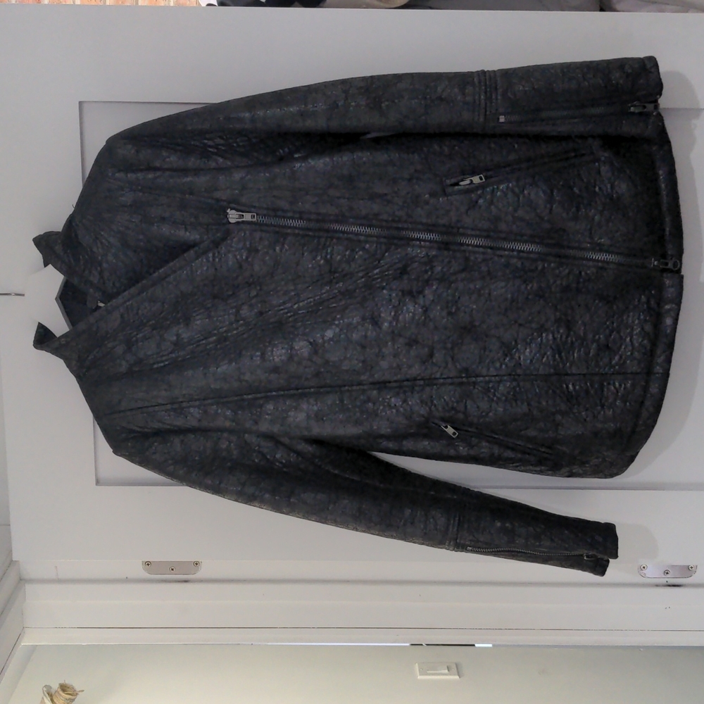 Free People. Moto style coat. Size M